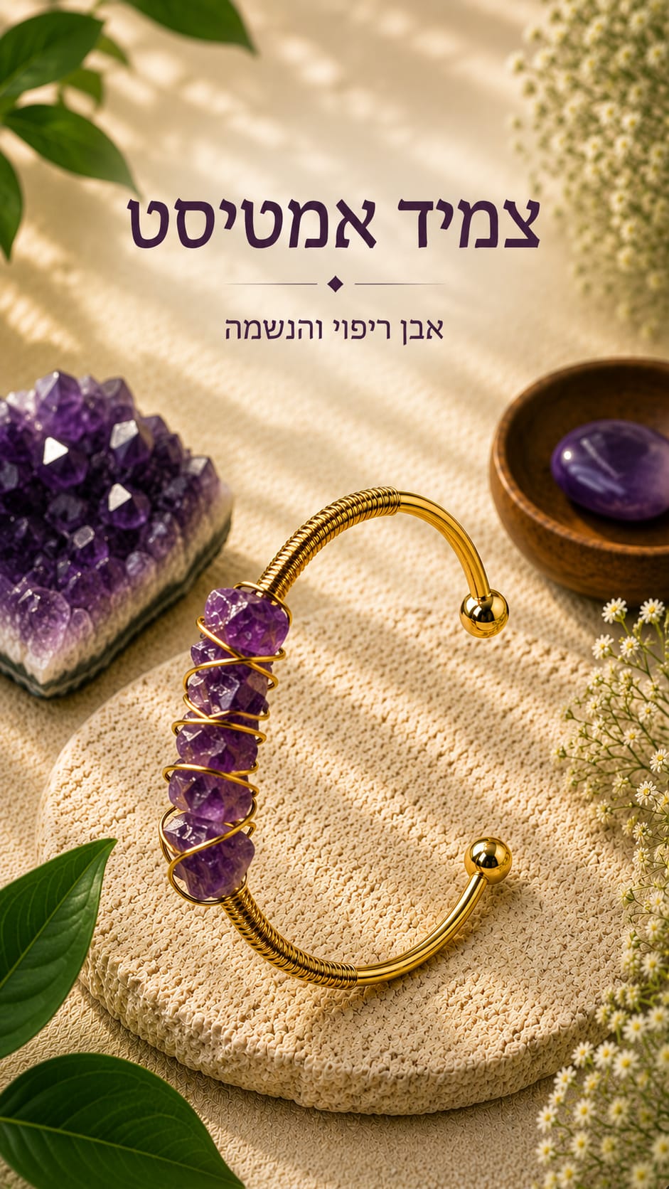 צמיד אמטיסט