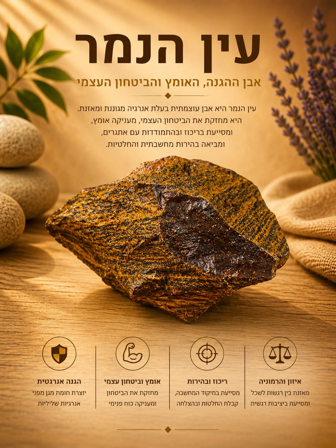עין הנמר גולמי — נשמיא